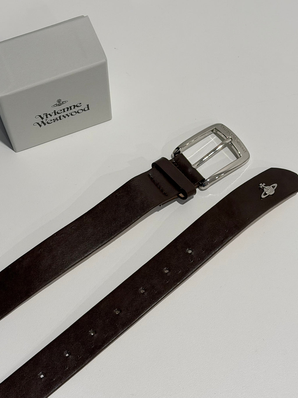 VW Mini Orb Belt - Brown