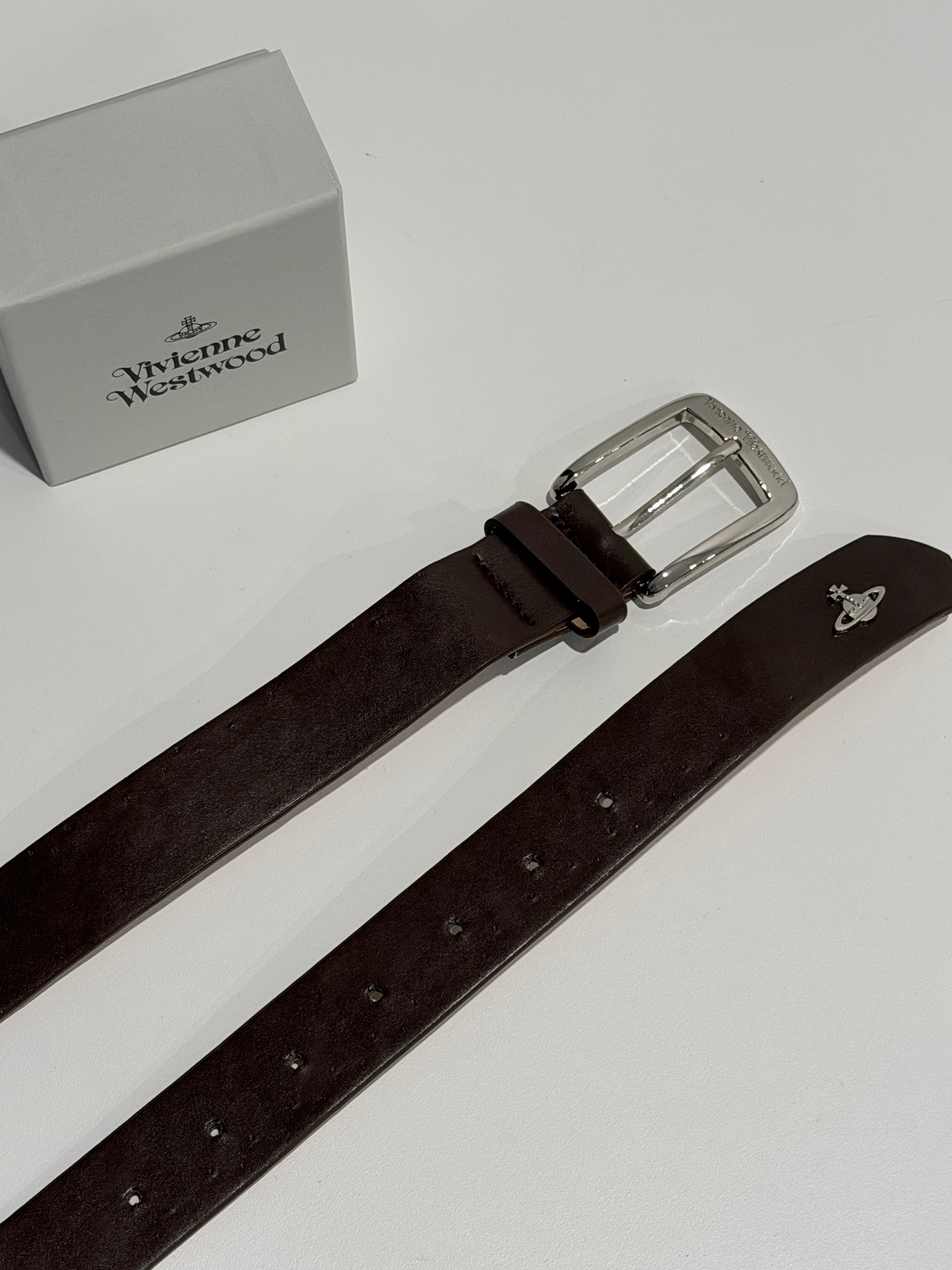 VW Mini Orb Belt - Brown