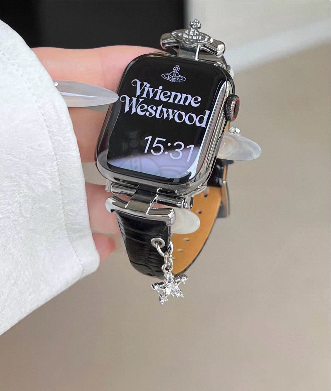 VW Charm Watch Strap - Black