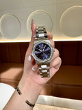 VW Seymour Watch - Navy/Silver Link