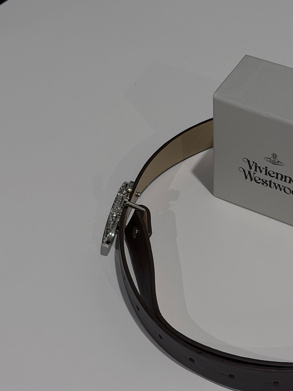 VW Medium Bas Relief Belt - Brown