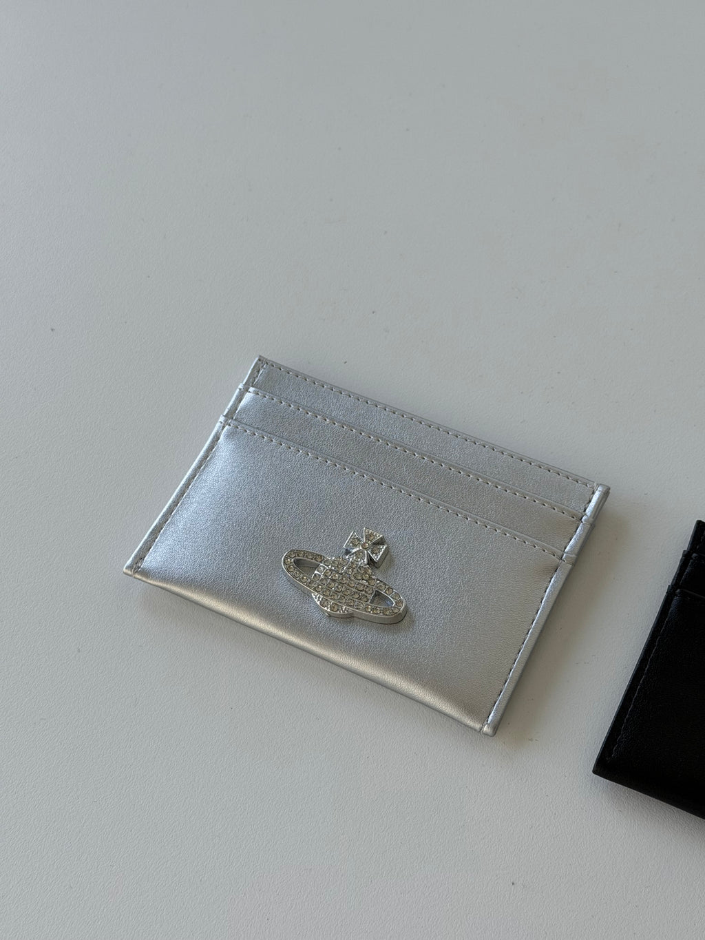 VW Flat Card Holder - Silver