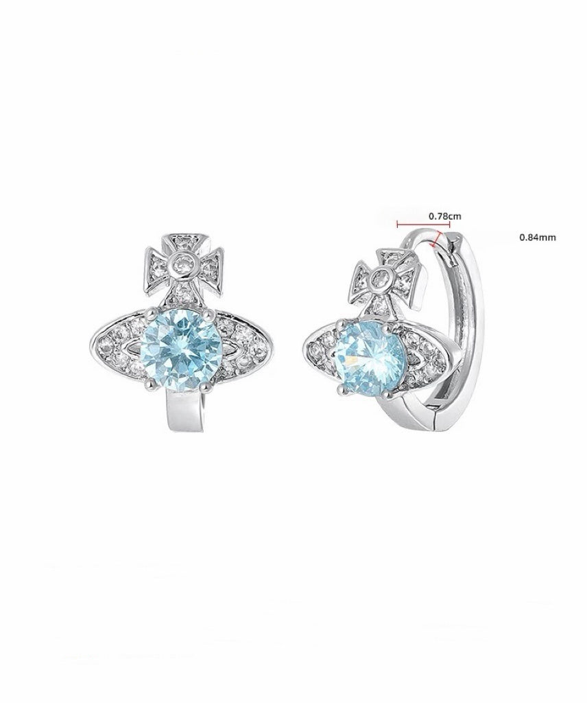 VW Ariella Earrings - Blue