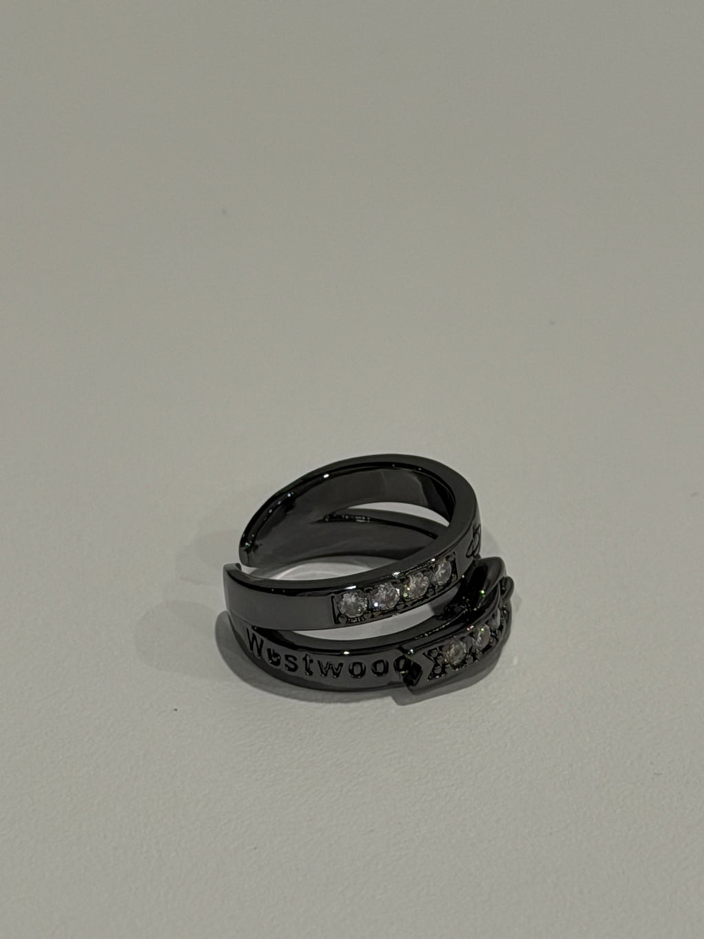 VW Buckle Double Ring - Dark Gray
