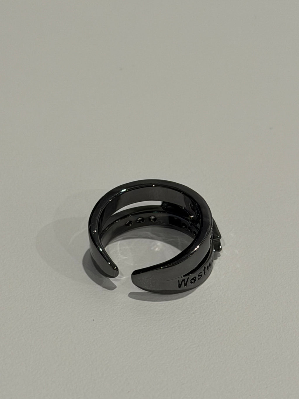 VW Buckle Double Ring - Dark Gray
