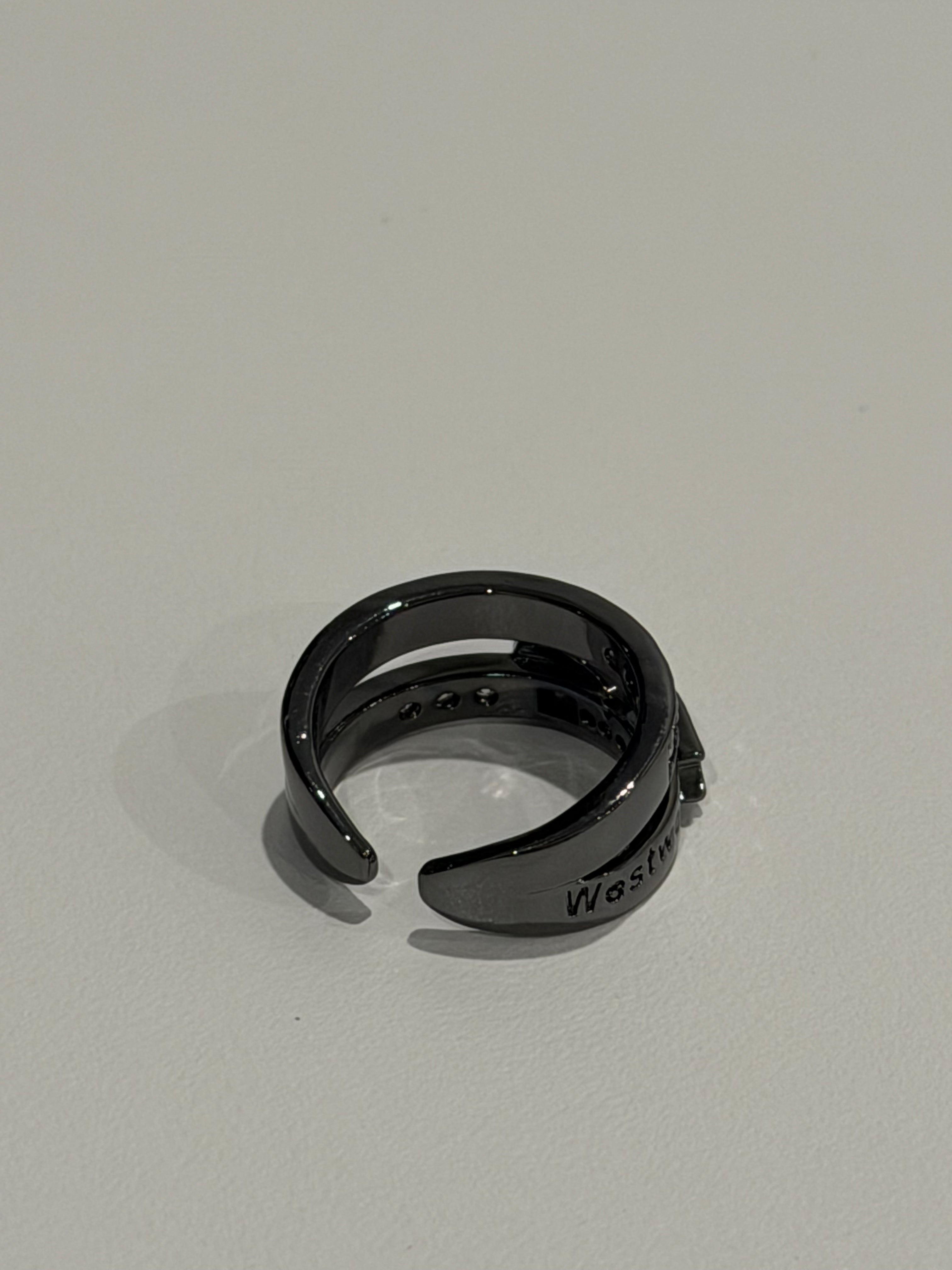 VW Buckle Double Ring - Dark Gray