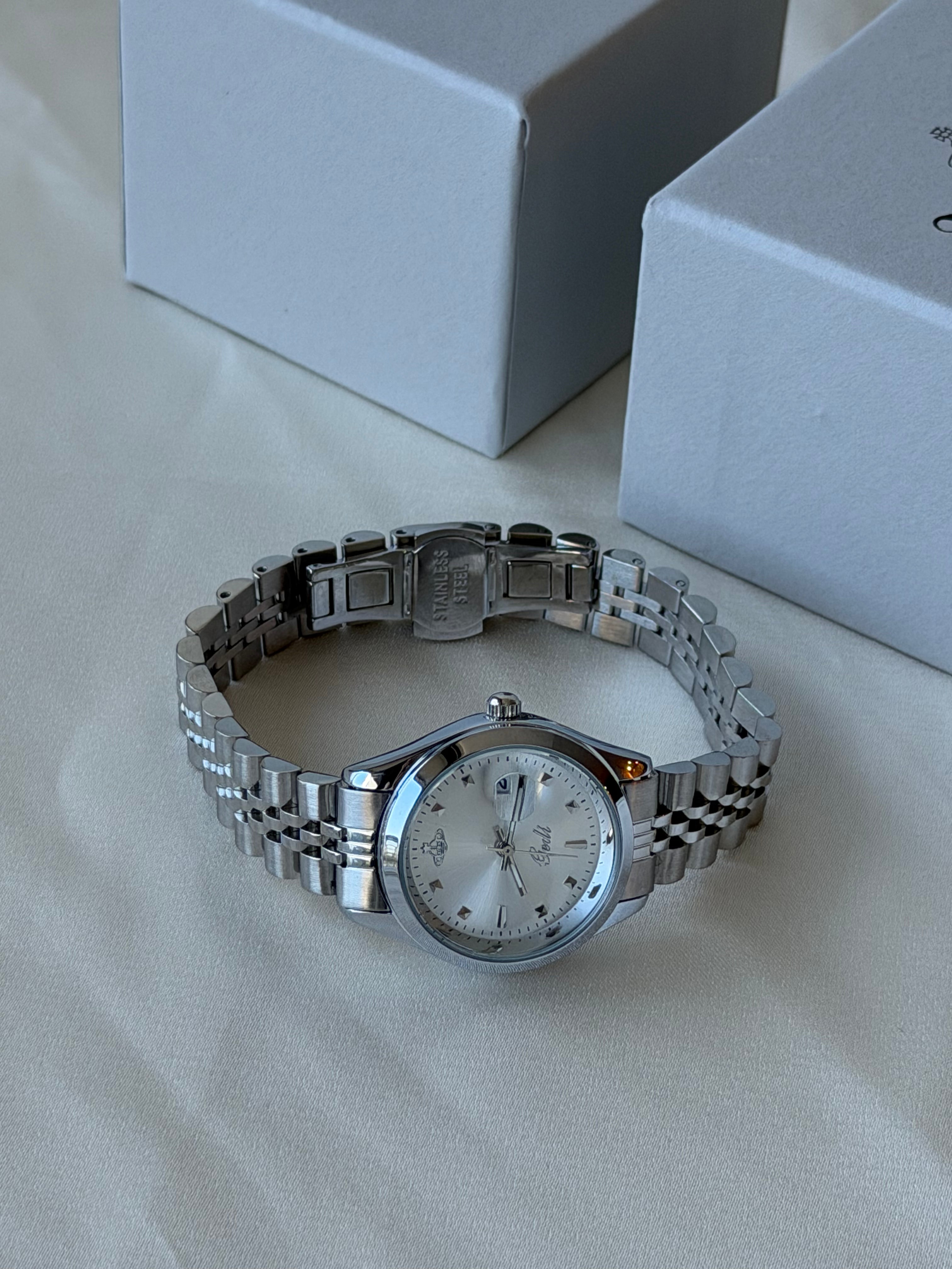 VW Little Camberwell Watch - White