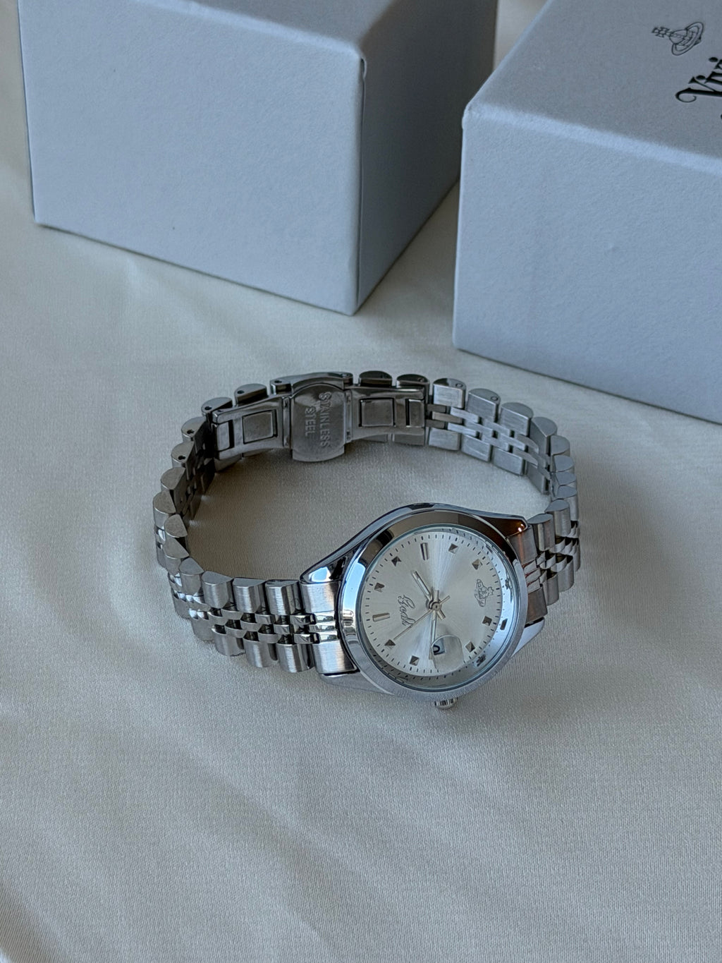 VW Little Camberwell Watch - White