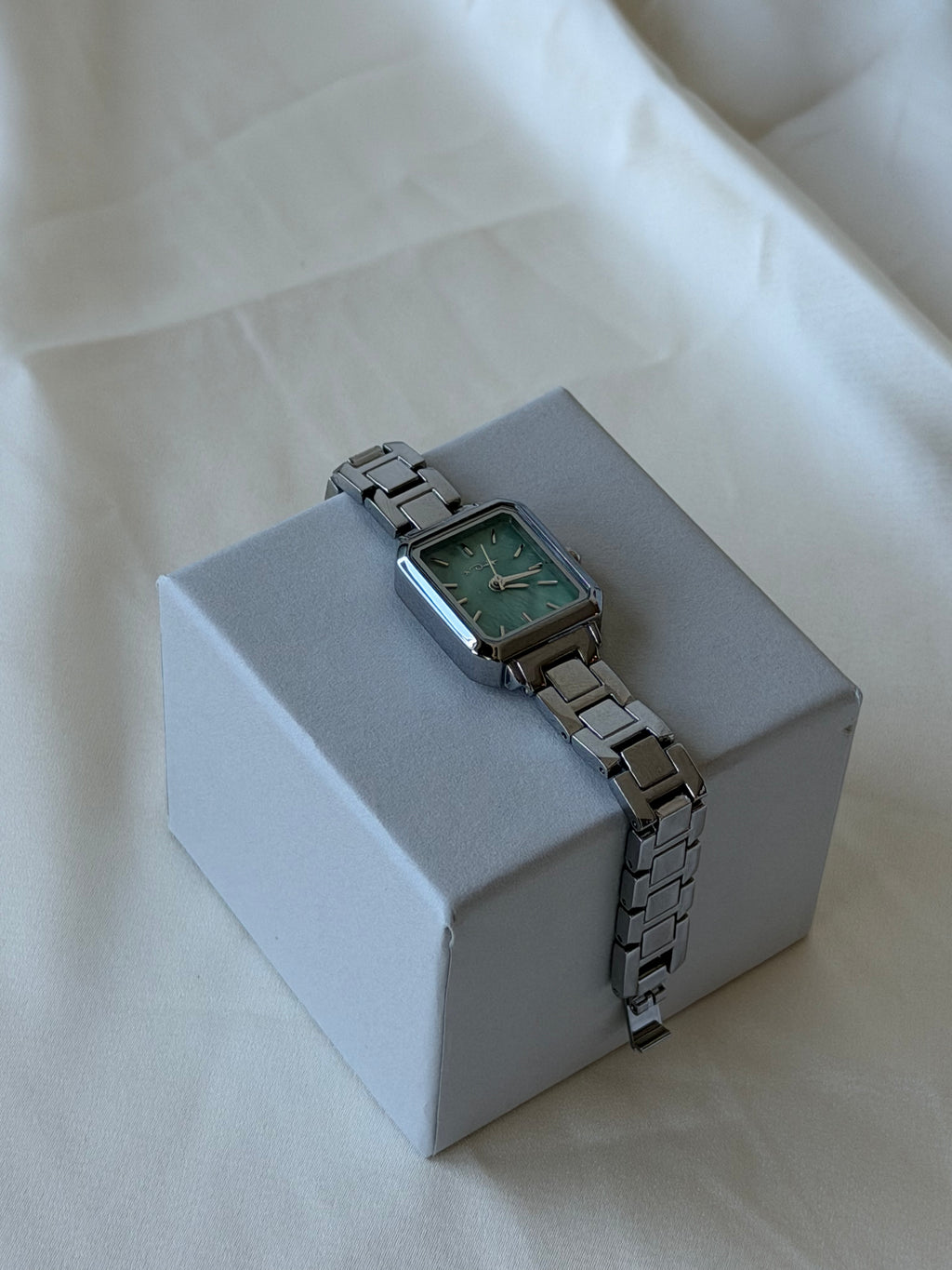 Celeste Mini Square Watch - Green