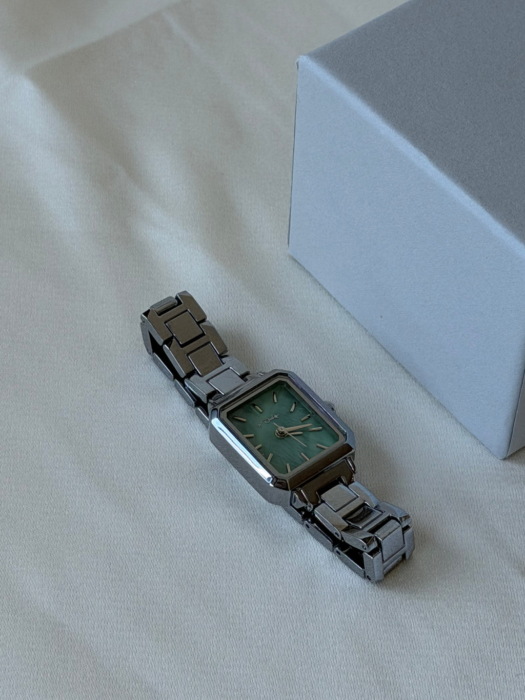 Celeste Mini Square Watch - Green