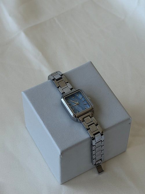 Celeste Mini Square Watch - Blue