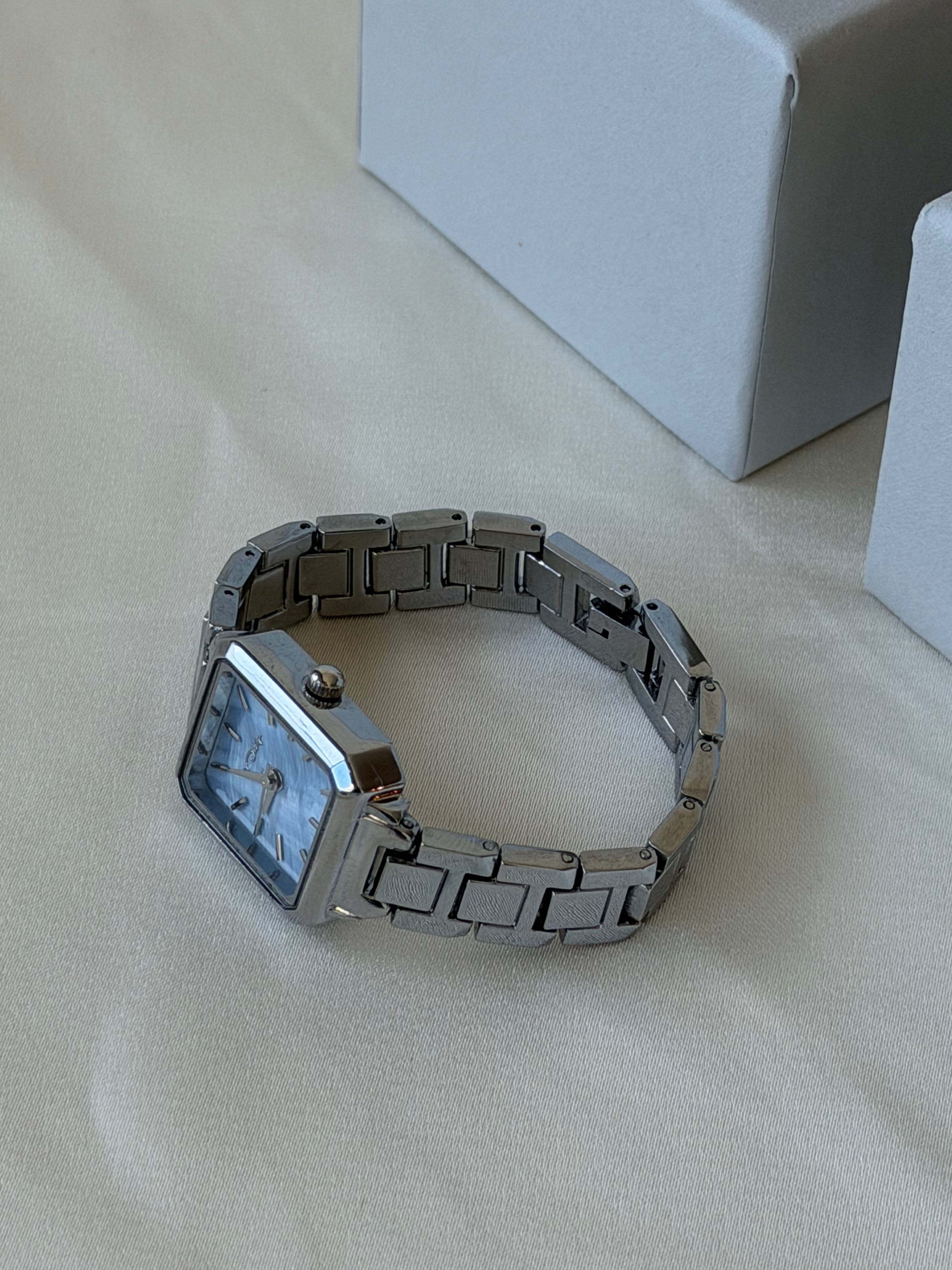 Celeste Mini Square Watch - Blue
