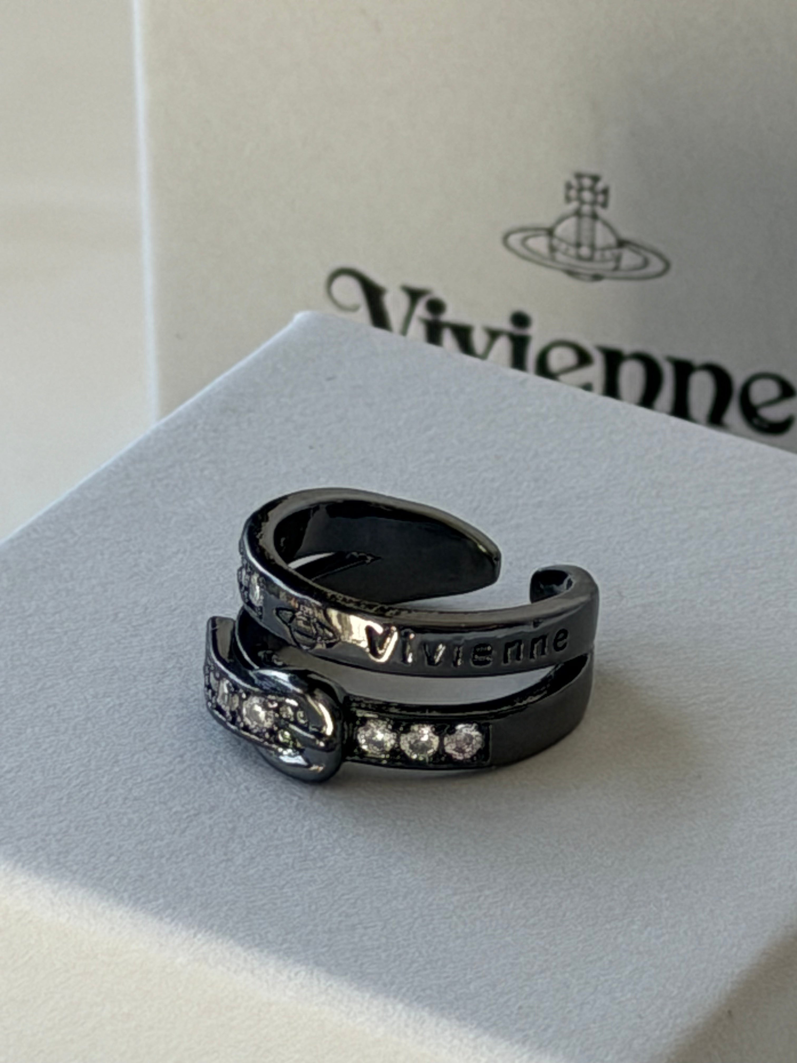 VW Buckle Double Ring - Dark Gray