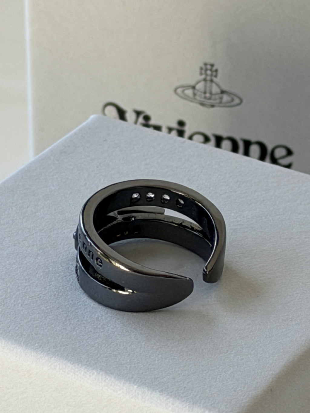VW Buckle Double Ring - Dark Gray