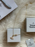 VW Lucrece Pendant Necklace - Gold