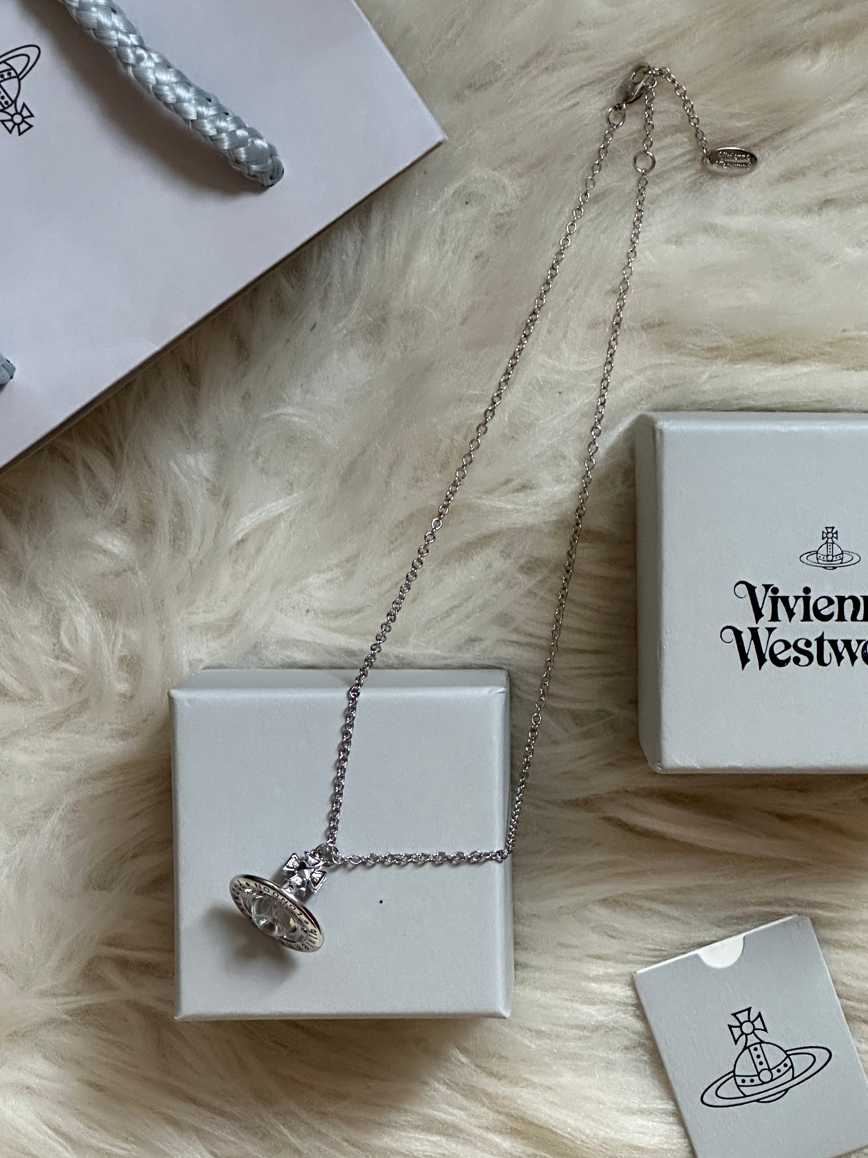 VW Orb Pendant Necklace - Silver