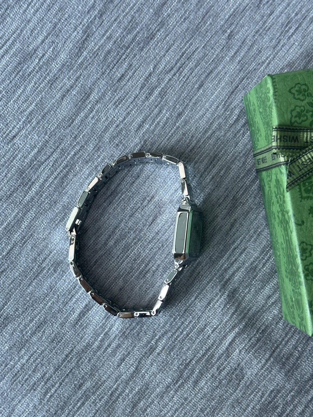 Celeste Mini Square Watch - Green