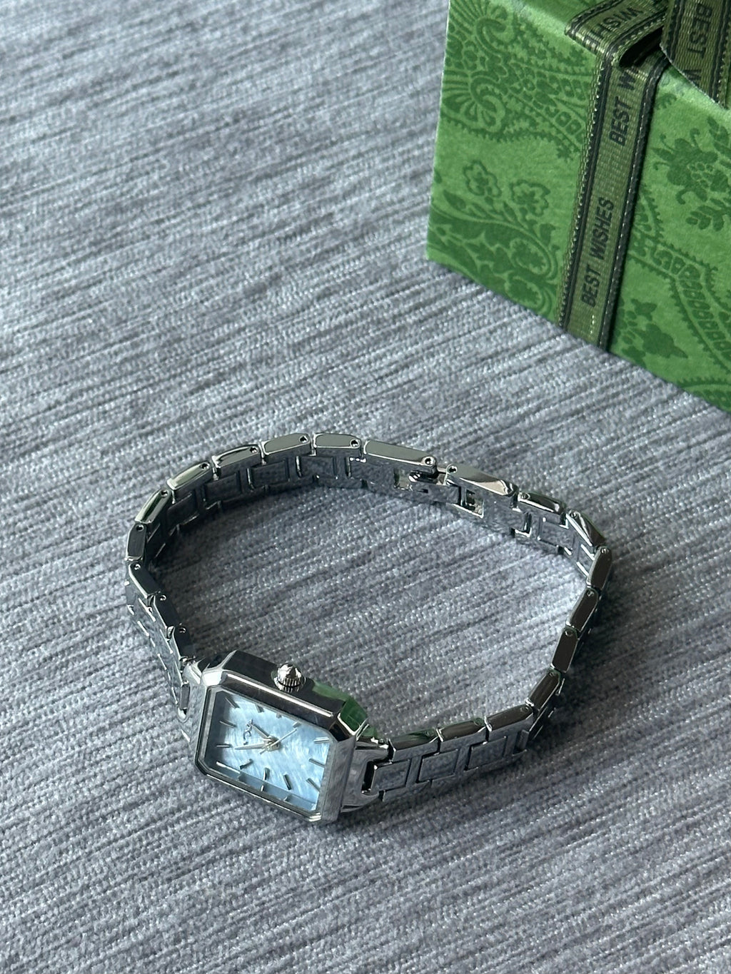 Celeste Mini Square Watch - Blue