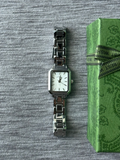 Celeste Mini Square Watch - White