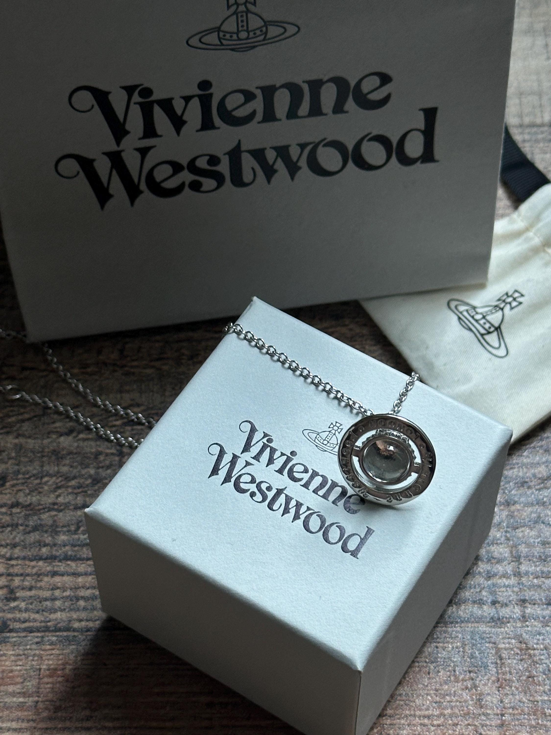 Vivienne Westwood Silver 3D Crown Necklace
