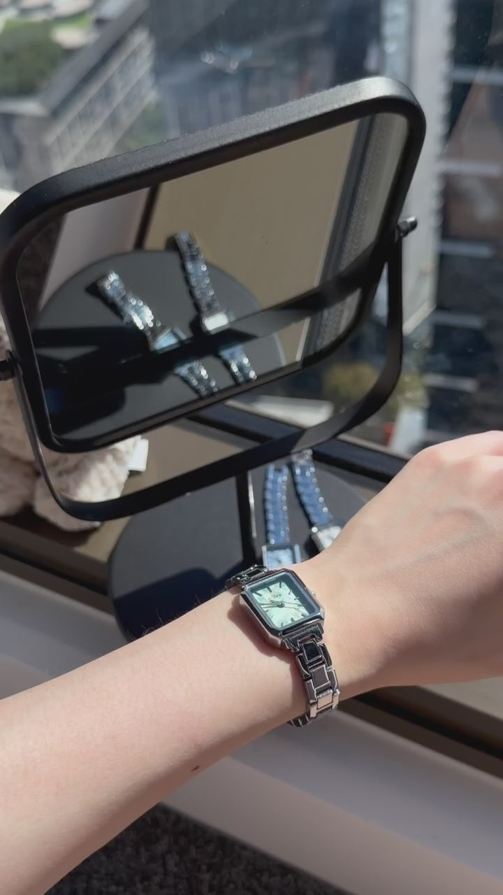 Celeste Mini Square Watch - Green