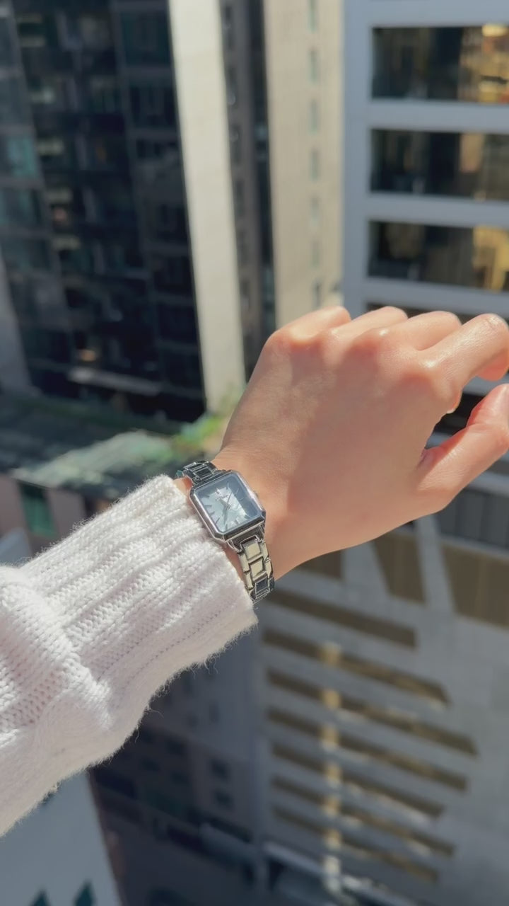 Celeste Mini Square Watch - Blue