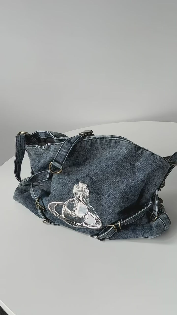 Sac Bandoulière Large VW Maxime - Denim