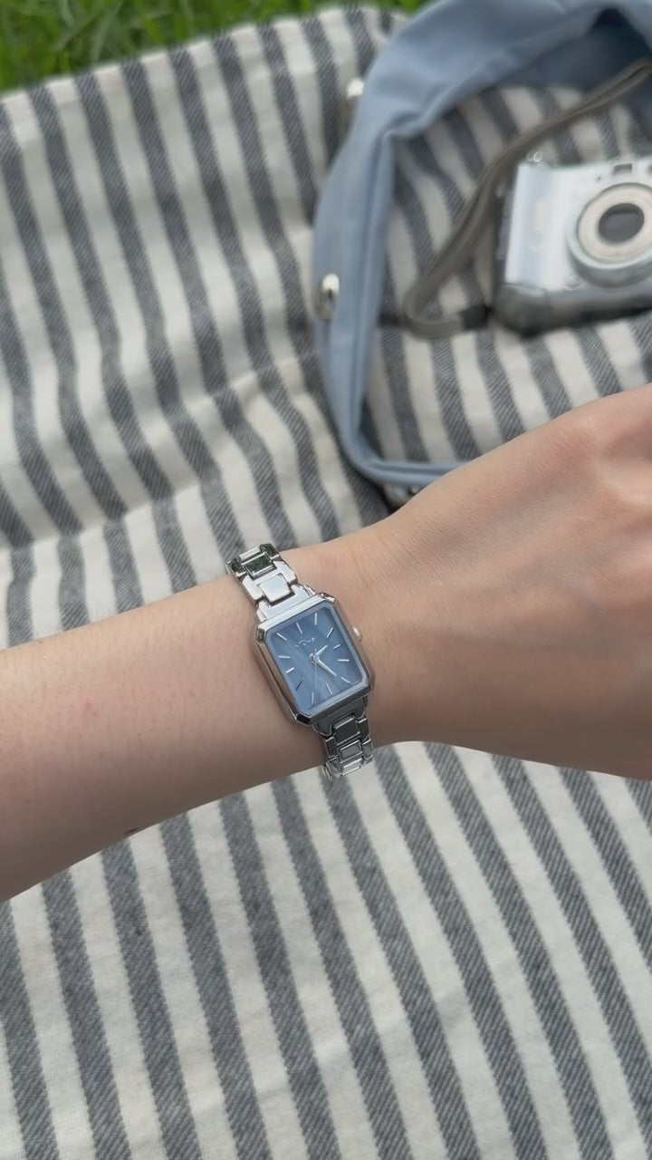 Celeste Mini Square Watch - Blue