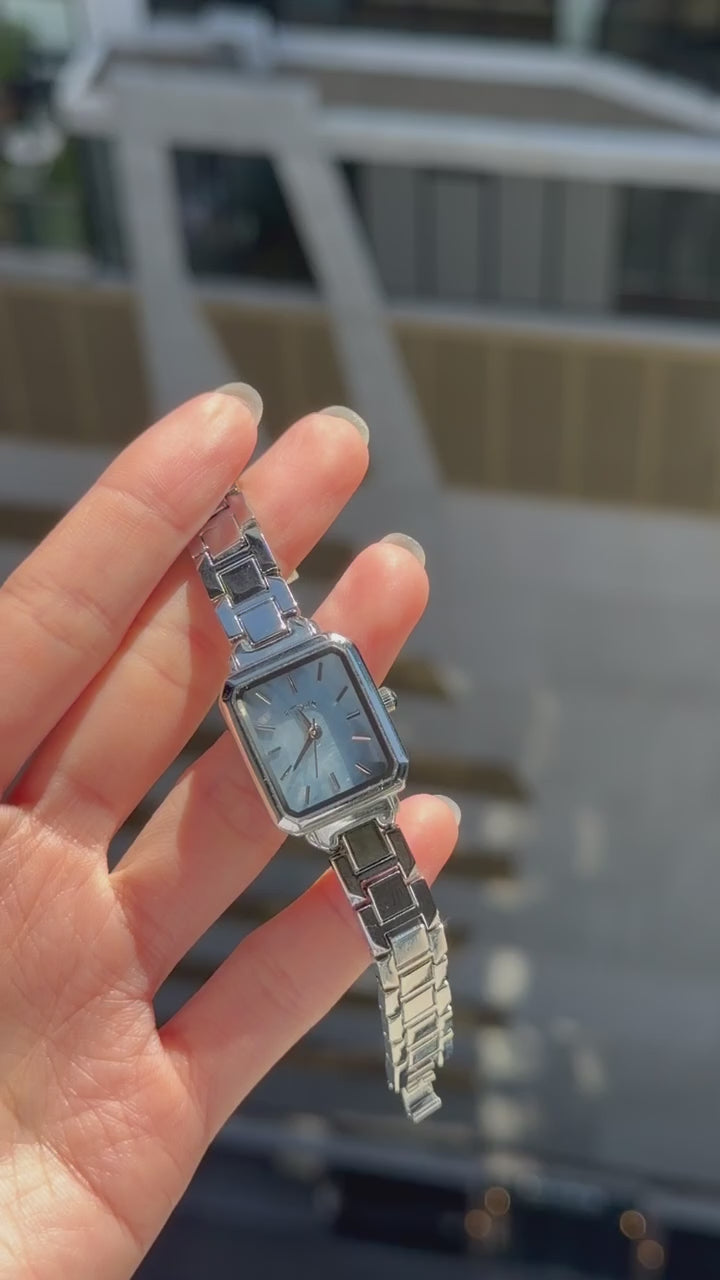 Celeste Mini Square Watch - Blue