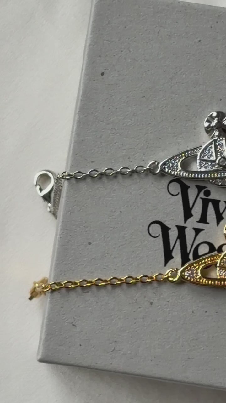 VW Mini Bas Relief Bracelet - Gold